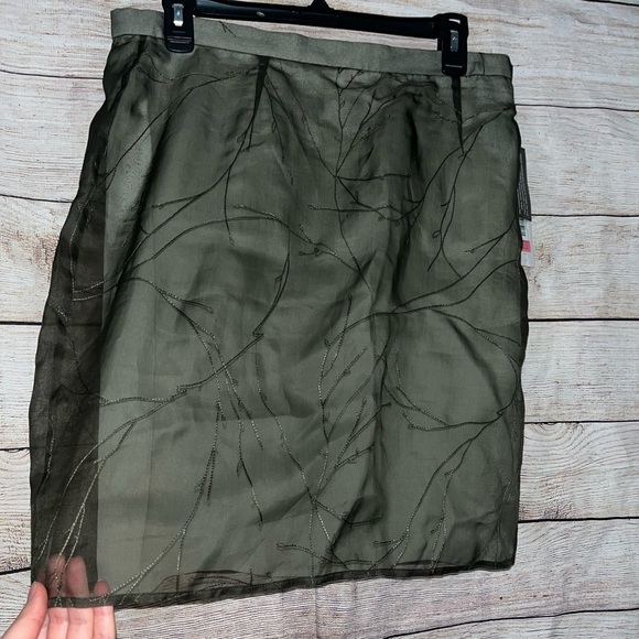 🤎3/$10 NWT Josephine Chaus Skirt Size 14 - Picture 6 of 16